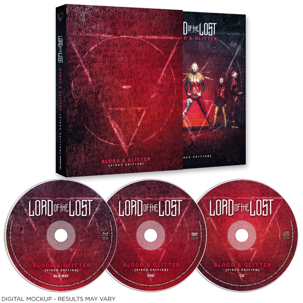 'Blood & Glitter [Video Edition]' DVD/BR/CD