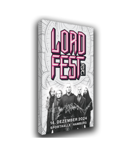 'LORDFEST' 14.12.2024 Ticket + Signed Canvas