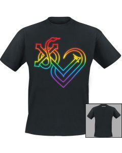 '2024 Rainbow Heart' Unisex Shirt