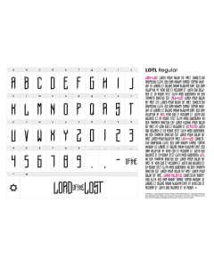'Lord Of The Lost' Font (Download)