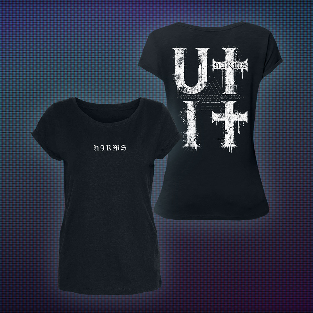 HARMS 'U† I†' Rolled up Sleeve Shirt