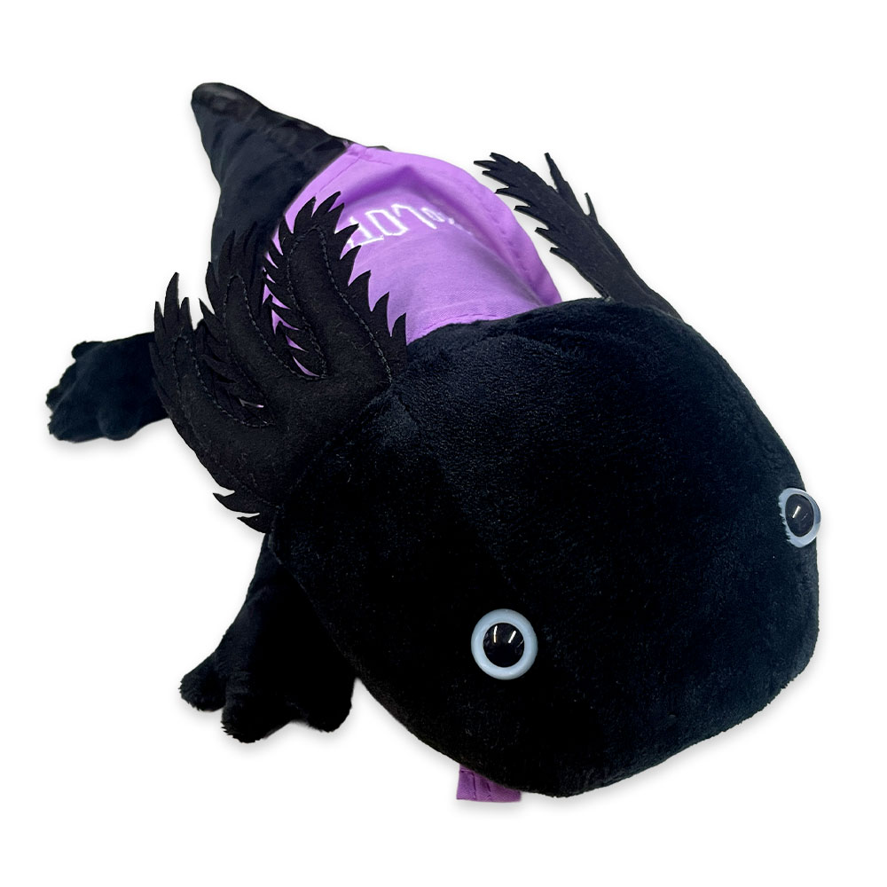 'axoLOTL' Plüschtier Schwarz