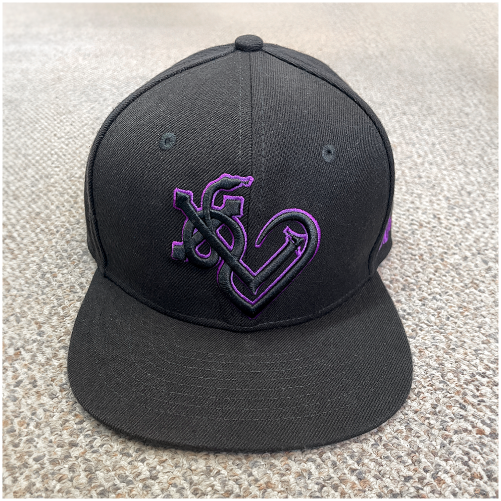 'Heart Purple' Snapback