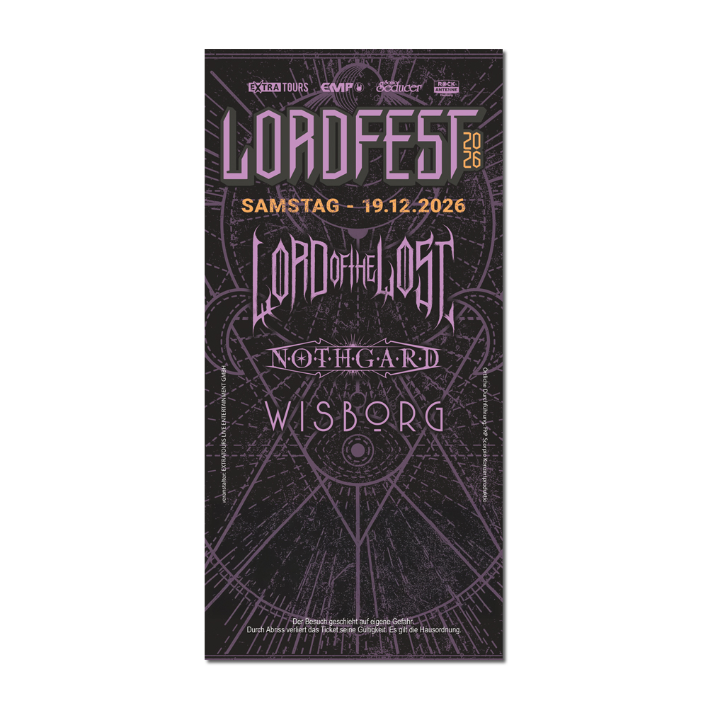 'LORDFEST Day 2' 19.12.2026 Ticket