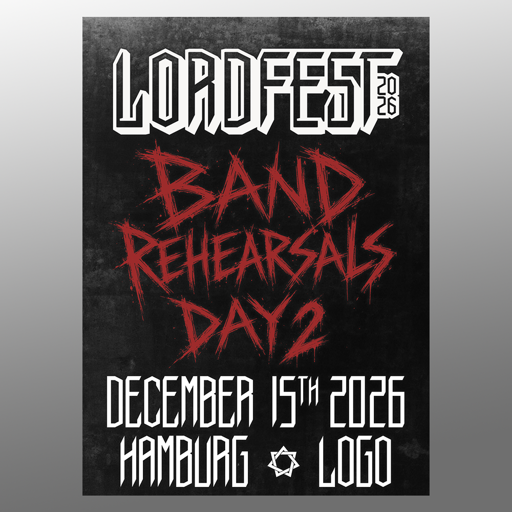 LORDFEST 'BAND REHEARSALS DAY 2' 15.12.2026 Ticket