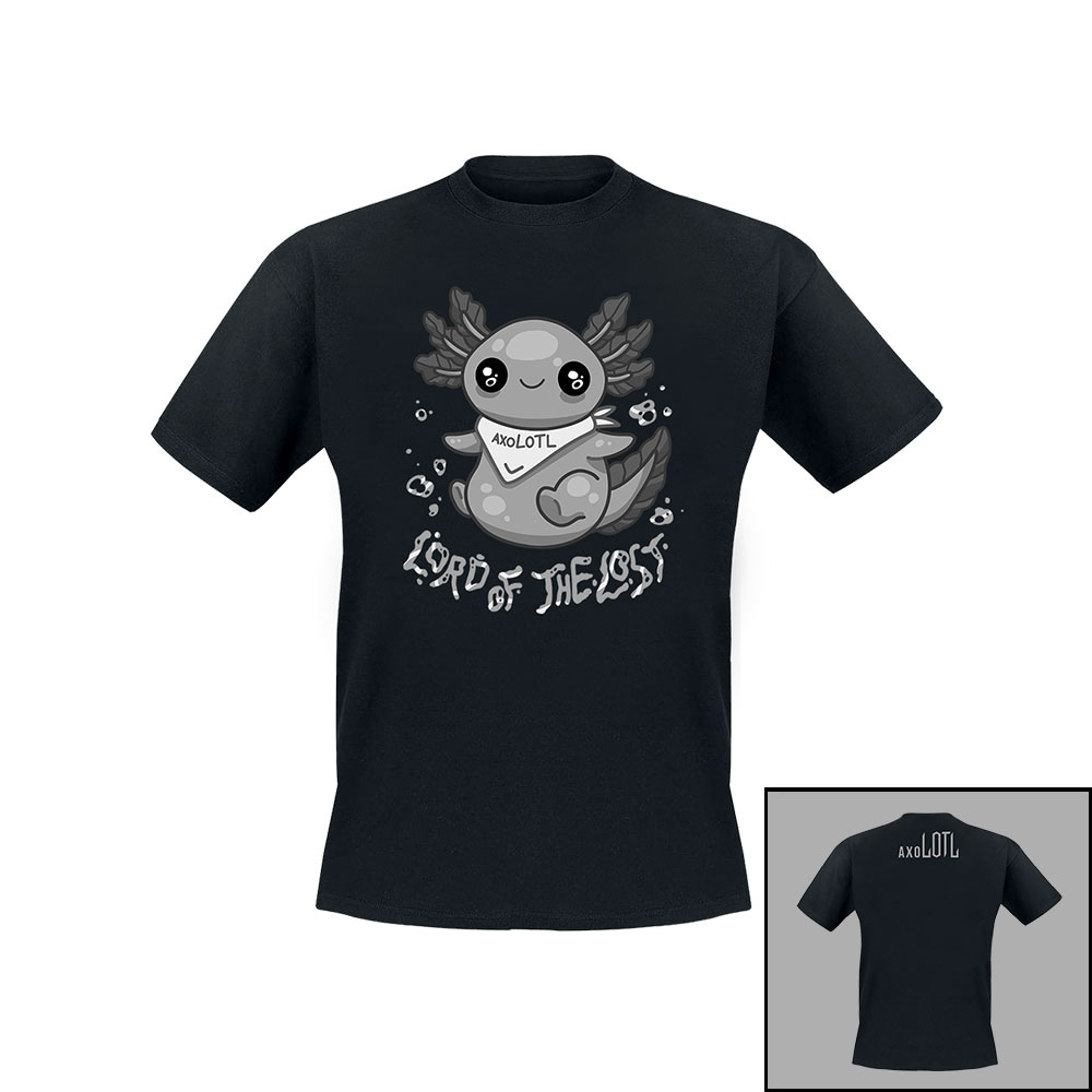 'axoLOTL Grau' Kids Shirt