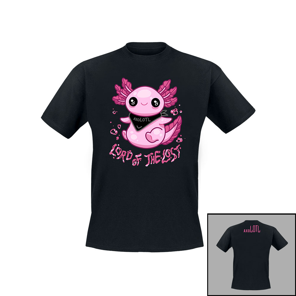 'axoLOTL Pink' Kids Shirt