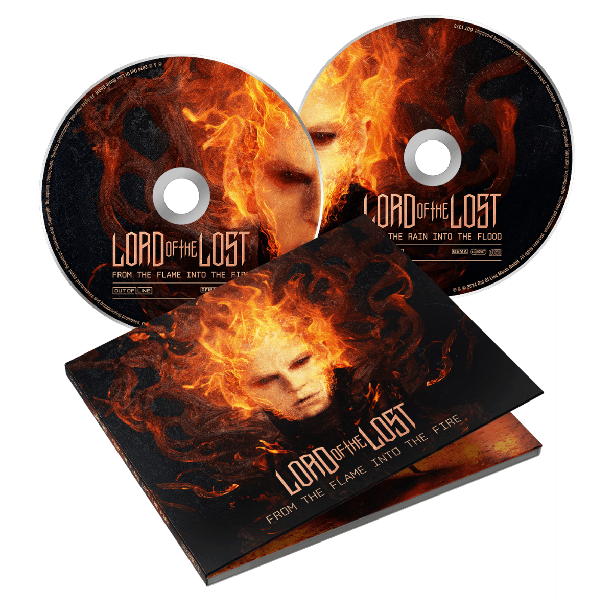 'From The Flame Into The Fire (10th Anniversary Edition)' 2CD Digisleeve