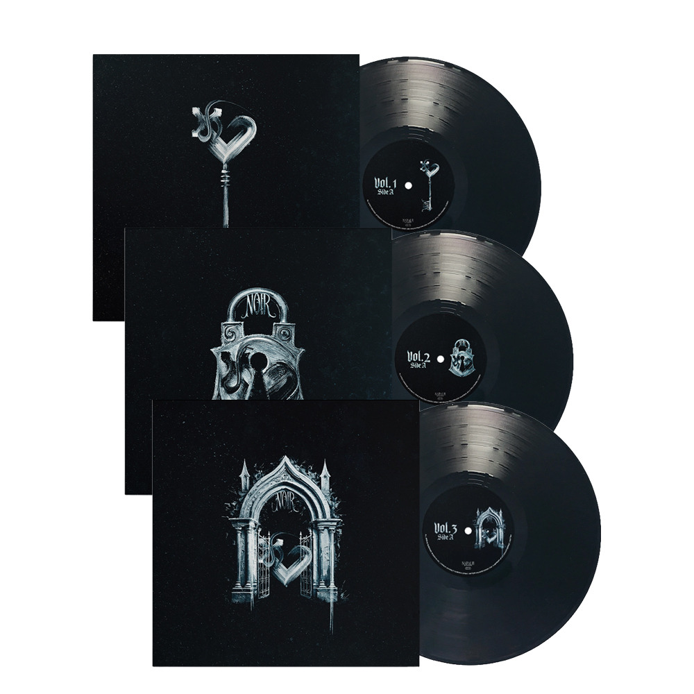 'OPVS NOIR Vol. 1-3' Recycled Black Vinyl Bundle