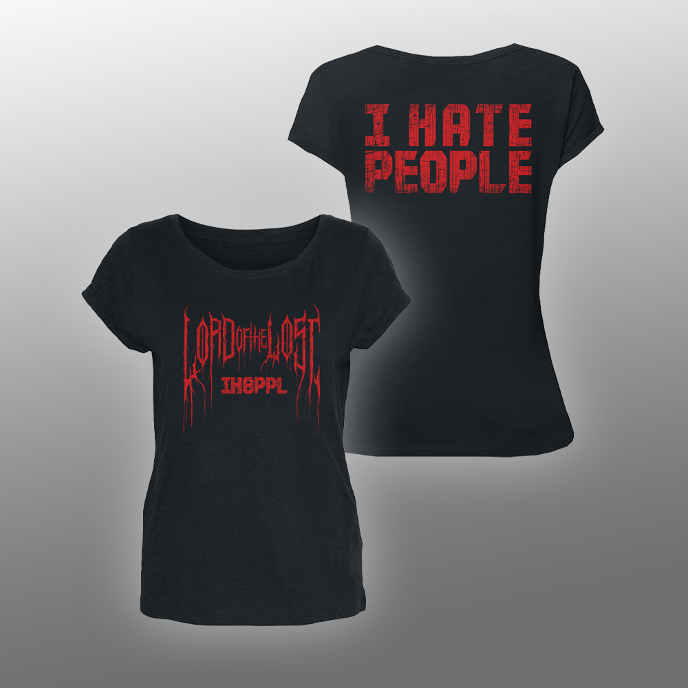 'IH8PPL' Rolled Up Sleeve Shirt