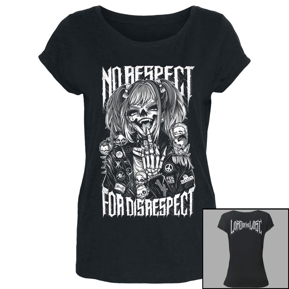 '2025 No Respect For Disrespect' Woman Loose Fit Shirt