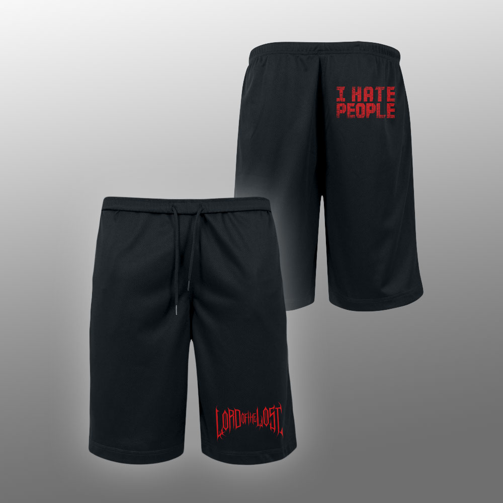 'IH8PPL' Unisex Mesh Shorts