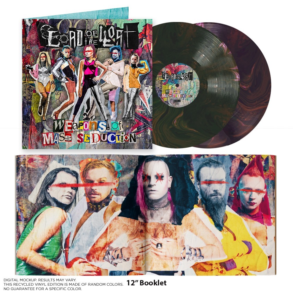 'Weapons Of Mass Seduction' Black Recycled Vinyl