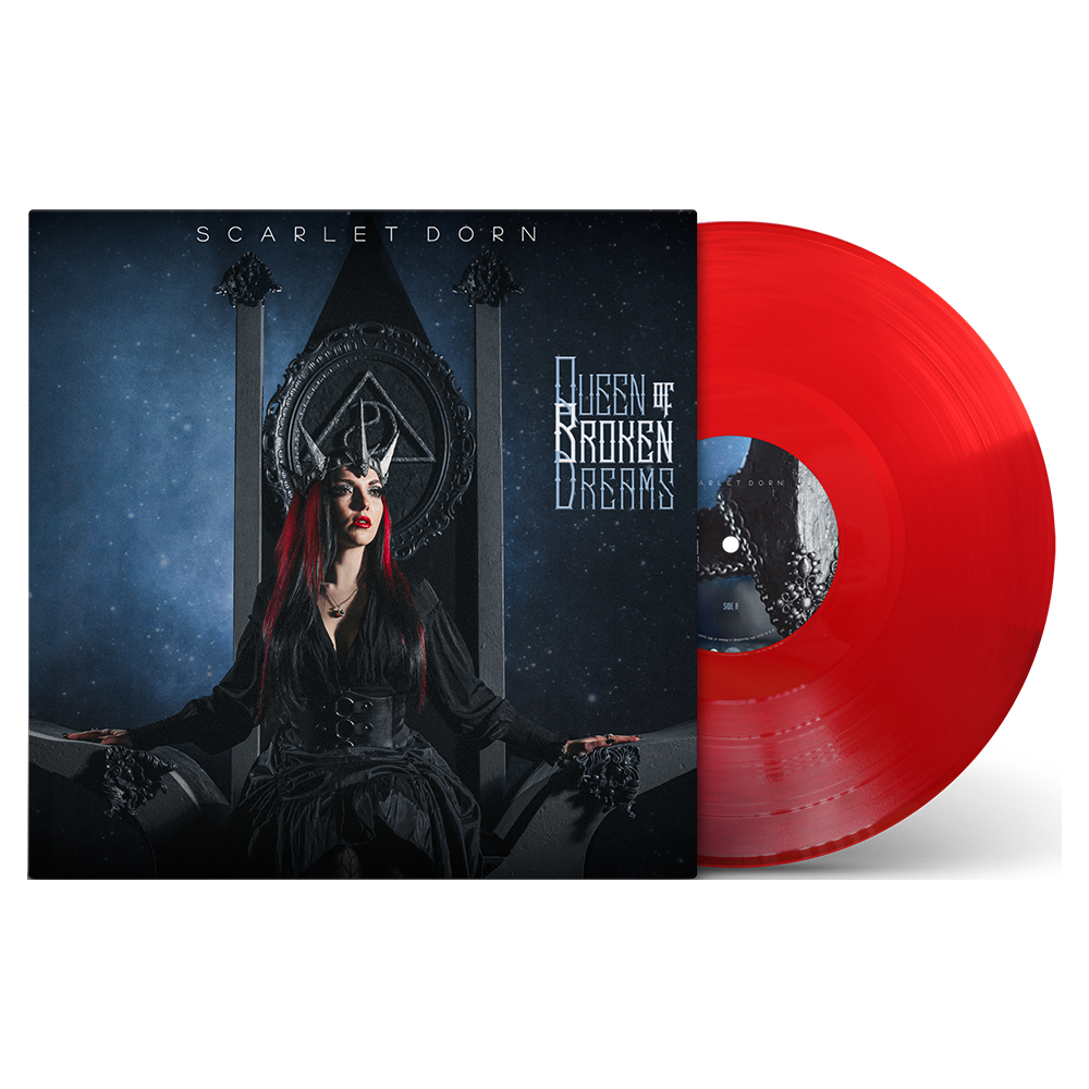 SCARLET DORN 'Queen Of Broken Dreams' Vinyl Red