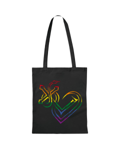 'Heart Rainbow' Shopper