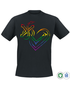 'Rainbow Heart' Unisex Shirt